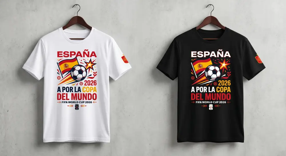 tu camiseta personalizada para el mundial de futbol 2026 en el delascamisetas.com